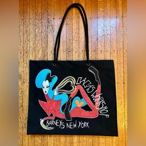 Lady Gaga x Barneys New York Limited Edition Canvas Tote Bag Gaga’s Workshop